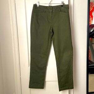 Lands End Womens Mid-Ruse Chinos